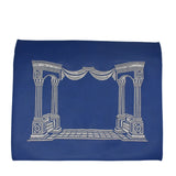 Judaica Tallit Bag Tefillin Embroidered Leather Cover