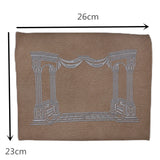 Judaica Tallit Bag Tefillin Embroidered Leather Cover