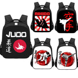 Kids Judo Aikido Taekwondo Backpack School Bag Boys Girls Kindergarten Bookbag