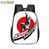 Children School Backpack Judo Aikido Taekwondo Bag Kids Kindergarten Baby