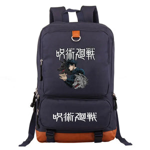 Jujutsu Kaisen Anime Backpack Big High School Bags