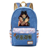 Jujutsu Kaisen Canvas Backpack Teen Schoolbag Casual Pack