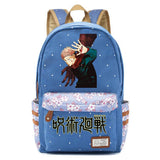 Jujutsu Kaisen Canvas Backpack Teen Schoolbag Casual Pack