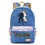 Jujutsu Kaisen Canvas Backpack Teen Schoolbag Casual Pack