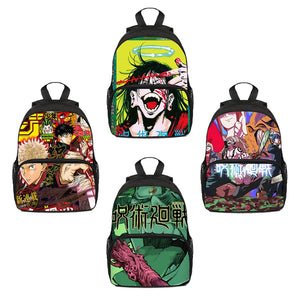 Jujutsu Kaisen Backpack Anime School Bags for Teenagers Boys Girls