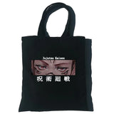 Jujutsu Kaisen Anime Canvas Bag Harajuku Women Shoulder Bag