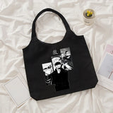 Jujutsu Kaisen Canvas Tote Bag - Anime Harajuku Shopper Bag for Women