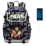 Jujutsu Kaisen School Bag Canvas Student Backpack