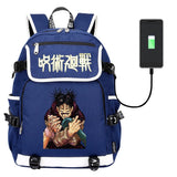 Jujutsu Kaisen School Bag Canvas Student Backpack