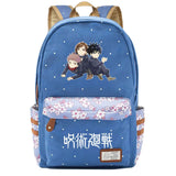 Jujutsu Kaisen Teen Zip Pack Casual Backpack Unisex Student Schoolbag