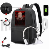 Jujutsu Kaisen Yuji Itadori Backpack USB Charging School Bag