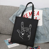 Jungkook Kpop Canvas Tote Bag Army Merch Fabric Bags Women Shopper