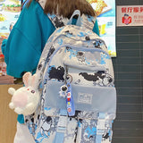 Girls Camouflage Backpack for Junior School with Medium Capacity