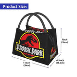 Jurassic Park Women's Thermal Lunch Box Insulated Dinosaur World Bag
