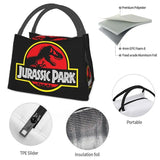 Jurassic Park Women's Thermal Lunch Box Insulated Dinosaur World Bag