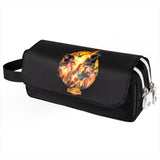 Jurassic Park Tie Dye Print Pencil Case Large Capacity Stationery Box