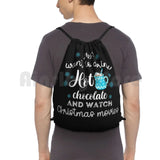 Holiday Movie & Chocolate Backpack Bag
