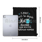 Holiday Movie & Chocolate Backpack Bag