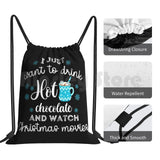 Holiday Movie & Chocolate Backpack Bag