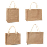 Jute Tote Bag Large Capacity Travel Organizer