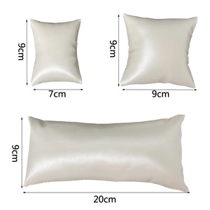 Watch Bracelet Display Stand Storage Pillow Brushed Pu Leather