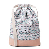 Drawstring Daypack Gymsack Sports Bag with Inner Pocket