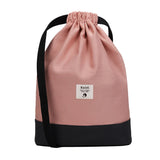 Drawstring Daypack Gymsack Sports Bag with Inner Pocket