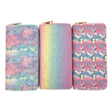Glitter Mermaid Short Wallet Clutch Purse Mini Wallet Lady