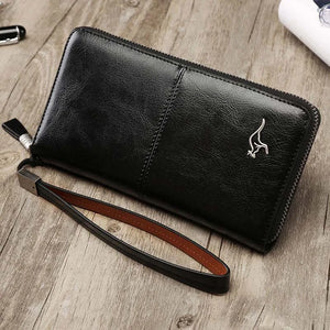 Men Wallets Long Clutch Purse Phone Wallet