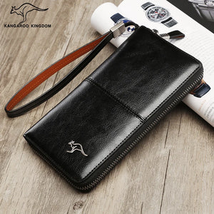 Men Wallets Long Clutch Purse Phone Wallet