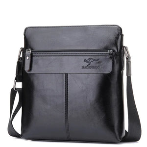 KANGAROO Leather Men Shoulder Messenger Bag Briefcase