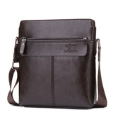 KANGAROO Leather Men Shoulder Messenger Bag Briefcase
