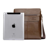 KANGAROO Leather Men Shoulder Messenger Bag Briefcase