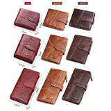Men Leather Wallets Casual Male Wallet Clutch Bag Long Wallet