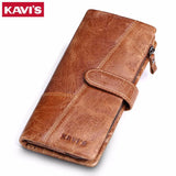 Men Leather Wallets Casual Male Wallet Clutch Bag Long Wallet