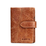 Men Leather Wallets Casual Male Wallet Clutch Bag Long Wallet