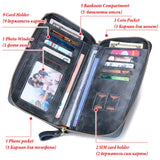 Engraved Mini Crossbody Shoulder Bag Women Cell Phone Pocket Lady Purse Clutch