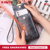 Engraved Mini Crossbody Shoulder Bag Women Cell Phone Pocket Lady Purse Clutch
