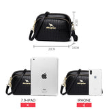 Fashionable Multi-Layer Leather Messenger Bag