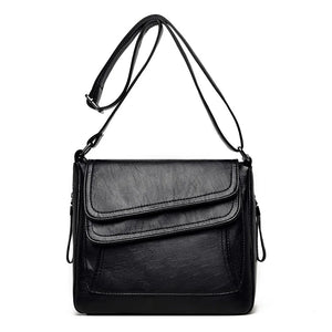 Soft Leather Women Shoulder Crossbody Bag Sac A Main