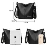 Women Leather Handbag Crossbody Shoulder Bag Small