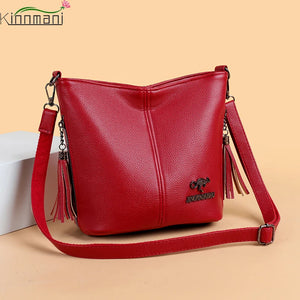 Women Leather Handbag Crossbody Shoulder Bag Small