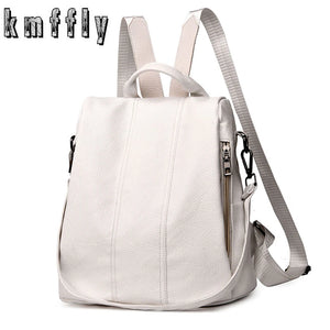 Anti-theft Women Backpack Large Capacity School Bag for Girls