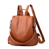 Anti-theft Women Backpack Large Capacity School Bag for Girls