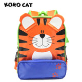 KOKOCAT 3D Butterfly Waterproof School Bag for Girls