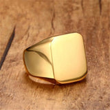 KOtik 18mm Stainless Steel Big Rings for Men Rock Punk Biker