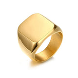 KOtik 18mm Stainless Steel Big Rings for Men Rock Punk Biker