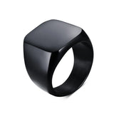 KOtik 18mm Stainless Steel Big Rings for Men Rock Punk Biker