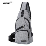 USB Rechargeable Chest Bag for Outdoors
