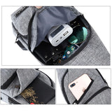 USB Rechargeable Chest Bag for Outdoors